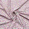 Multicolour Mini Floral On Baby Pink Lycra Spandex Fabric
