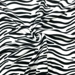 Zebra Anti Pill Polar Fleece Fabric
