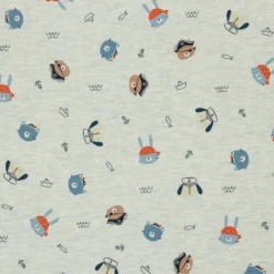Cute Animal Pirates Cotton Mix Jersey Fabric 5 Cute Animal Pirates Cotton Mix Jersey Fabric -Ernst Fabric Store image b42f5b0a 4cbe 44dc 9222 3e97718d06c6