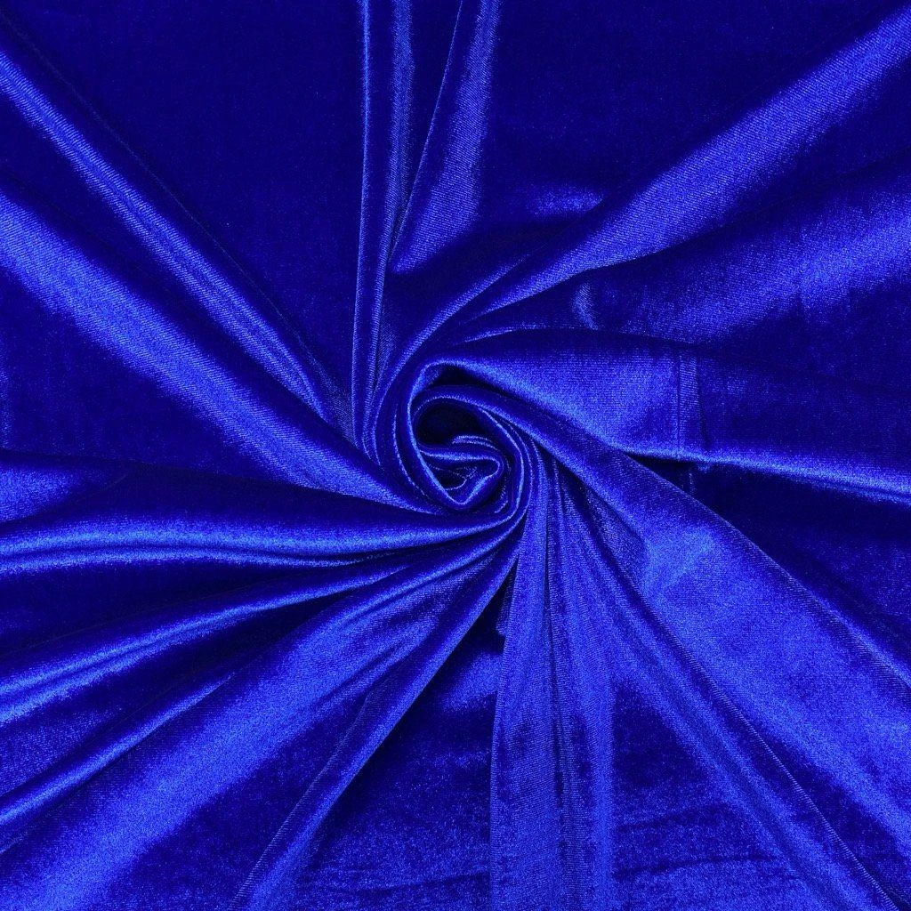 Plain Stretch Velvet Fabric 11 Plain Stretch Velvet Fabric - Image 11