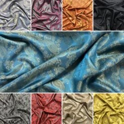 Paisley Jacquard Lining Fabric