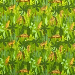 Jungle Leopards Rose & Hubble Cotton Poplin Fabric 8 Jungle Leopards Rose & Hubble Cotton Poplin Fabric -Ernst Fabric Store image e8bf3ee1 907e 4899 97e5 0cf4678caa11