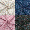Butterfly Floral Rose & Hubble Cotton Poplin Fabric