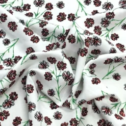 Flowers With Stems Viscose Fabric 7 Flowers With Stems Viscose Fabric -Ernst Fabric Store image f6cb56c4 8b75 4f1f baf1 a29ddfb33ef4