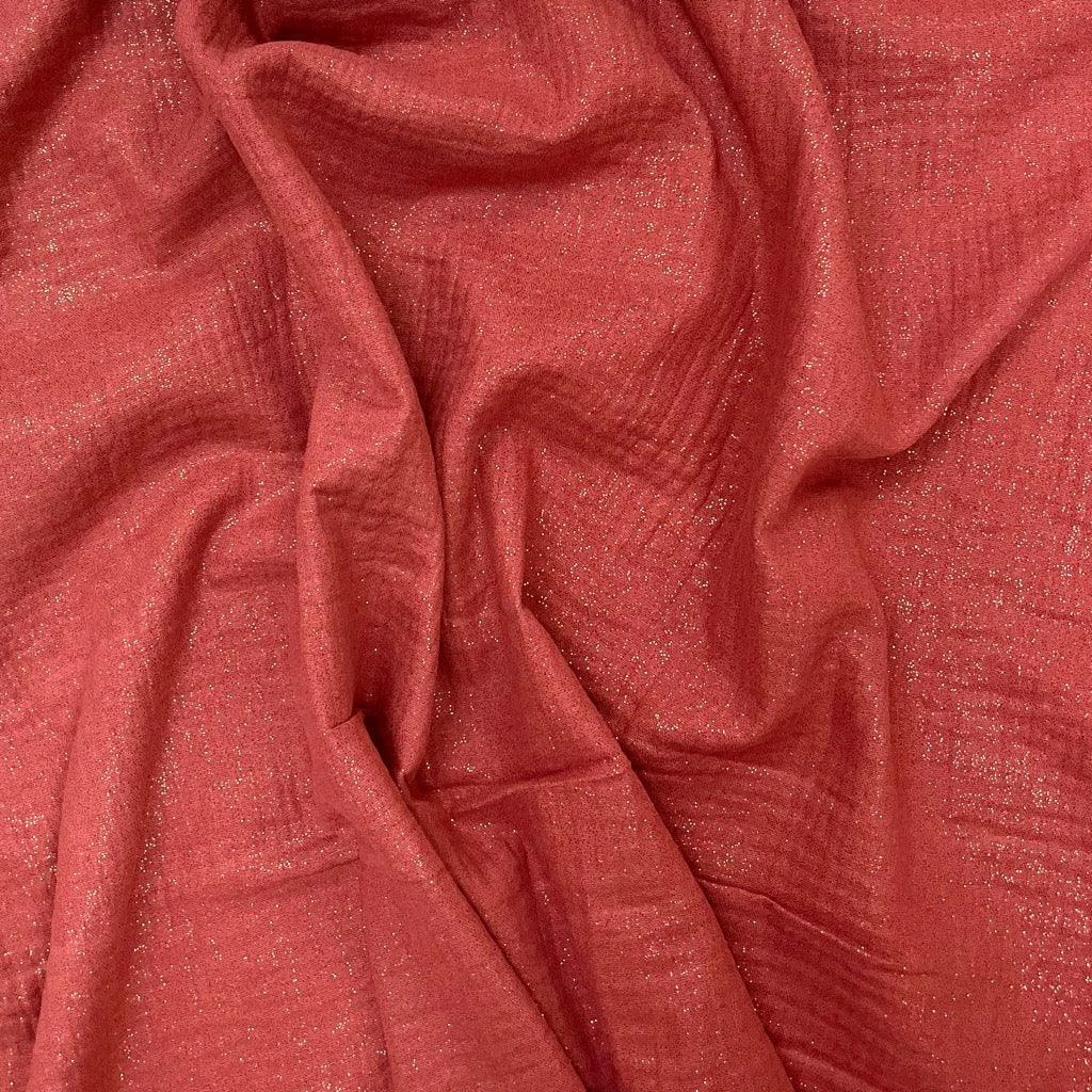 Glitter Look Double Gauze Fabric 6 Glitter Look Double Gauze Fabric - Image 6