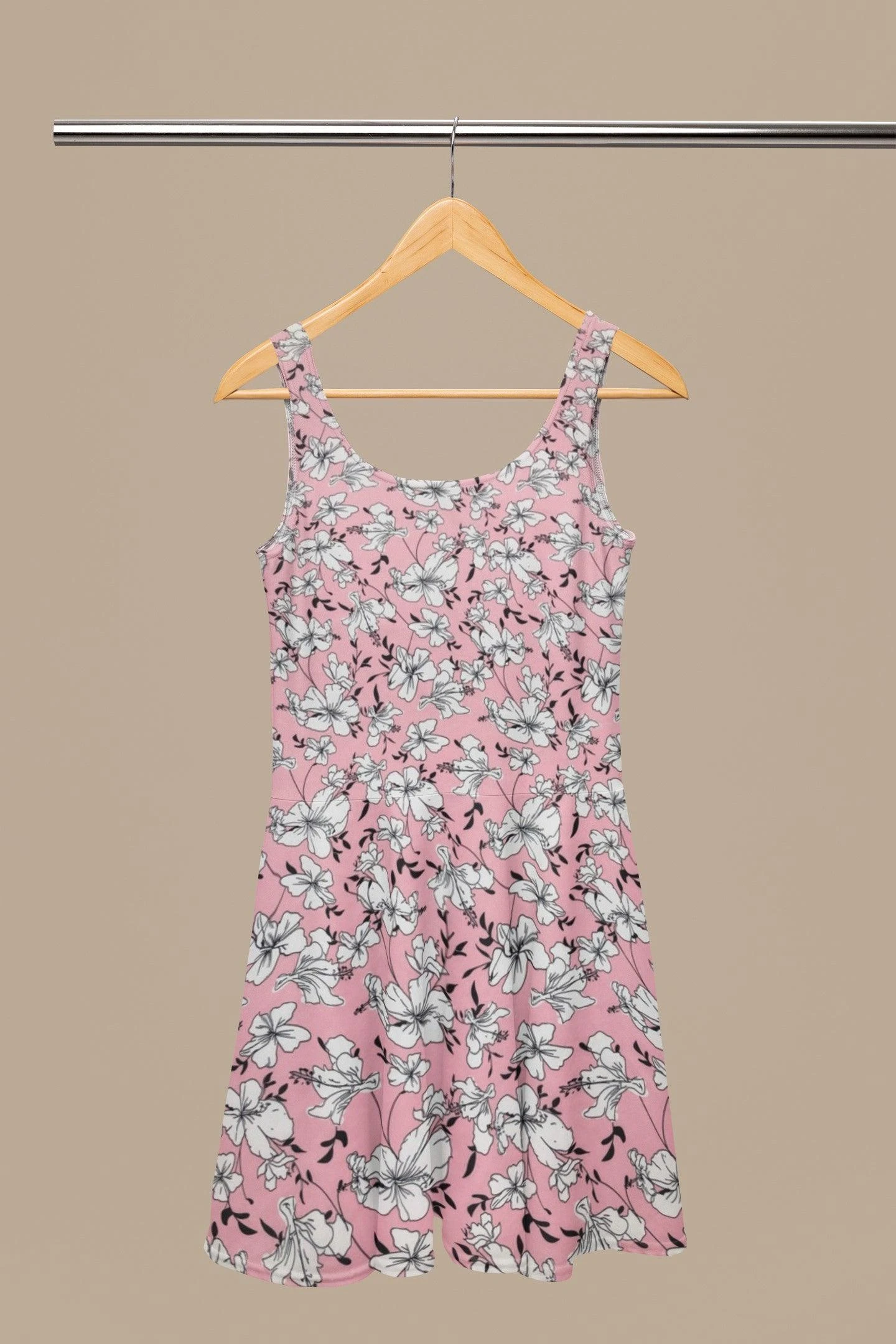 Large Flower Fields Crepe Fabric 8 Large Flower Fields Crepe Fabric - Image 8